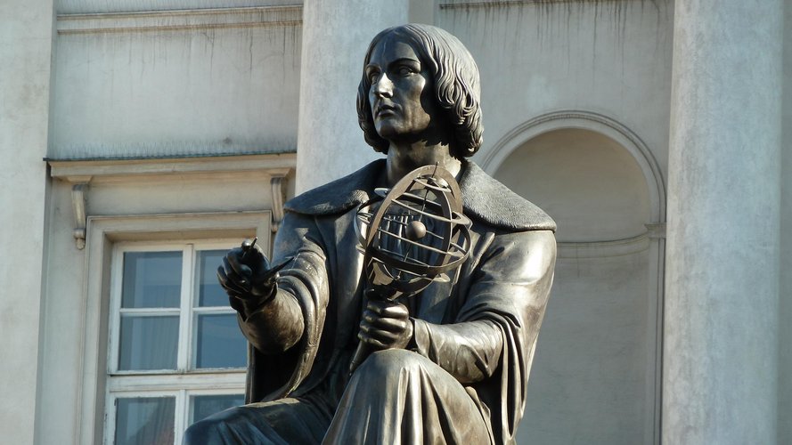 Nikolaus-Kopernikus-Denkmal in Warschau