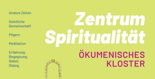 Banner Zentrum Spiritualität des Evangelischen Kirchentags 2023